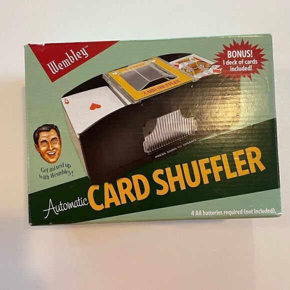 NIB Wembley Automatic Card Shuffler - Picture 4 of 5